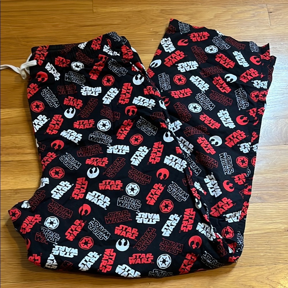 Disney Star Wars Pajama Pants - Red, White, Black